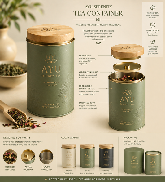 Ayu Serenity Tea Container