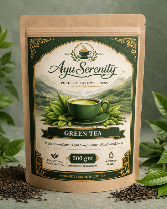 Ayu Serenity Green Tea – Pure Calm in Every Sip