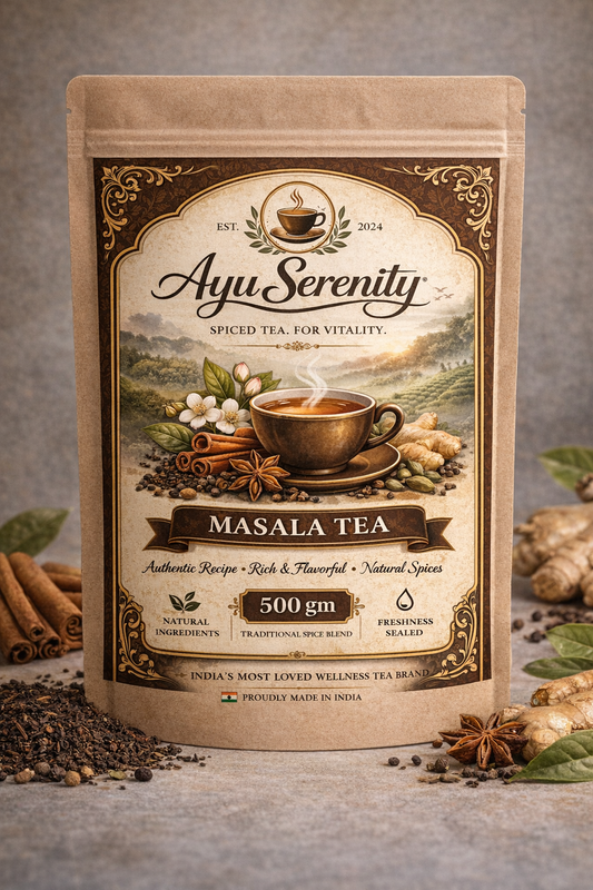 Ayu Serenity Masala Tea – A Bold Sip of Tradition