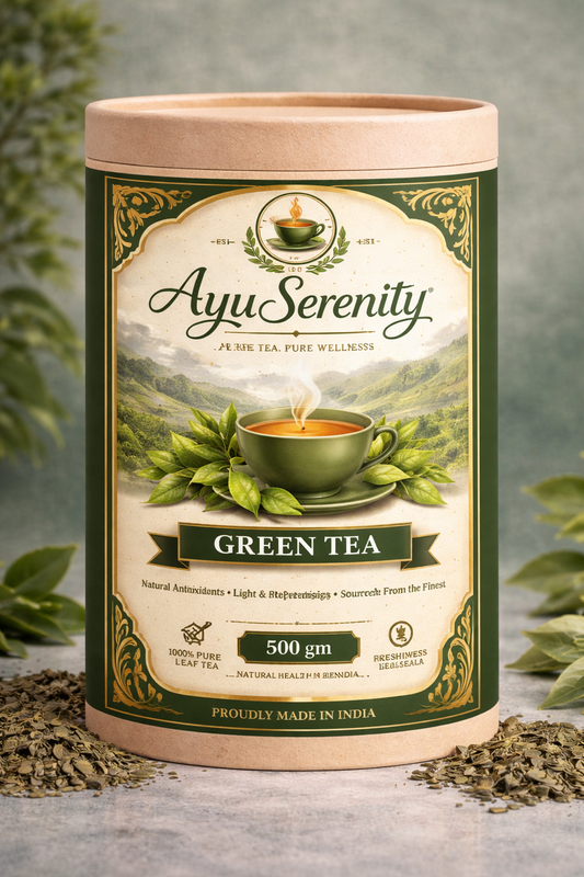 Ayu Serenity Green Tea – Pure Calm in Every Sip
