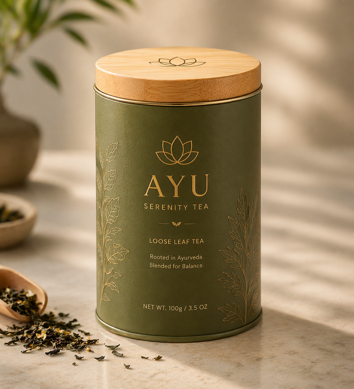 Ayu Serenity Tea Container